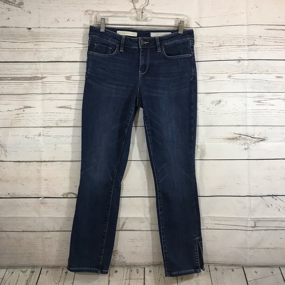 Anthropologie Pilcro Stet Side-Slit Ankle Jeans 28 - Picture 2 of 8